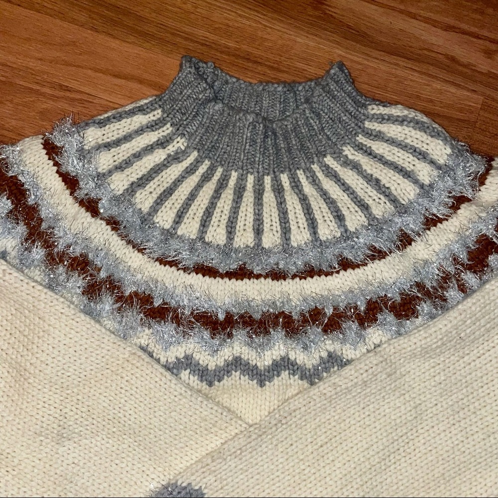 Lou & Grey Fair Isle Gorgeous Sweater Oversized Size X Large - Picture 8 of 16